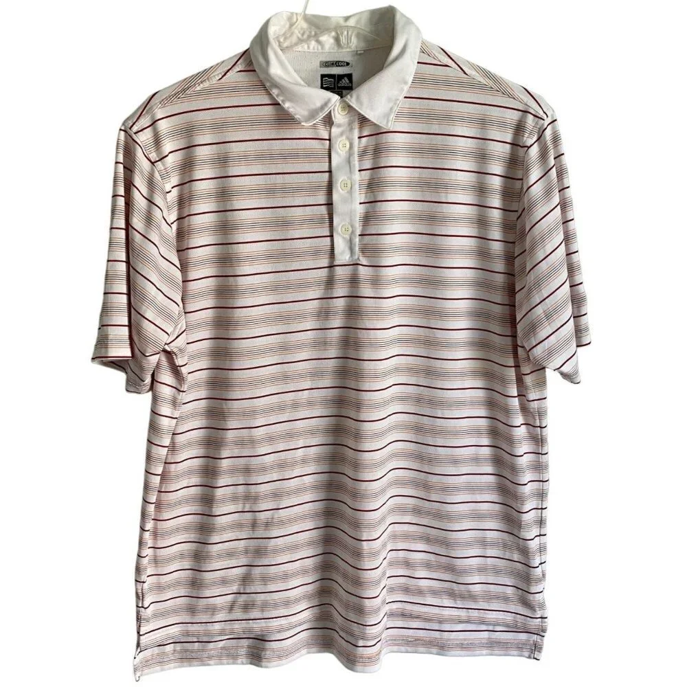 Adidas Climacool Polyester Polo Shirt Men's XL